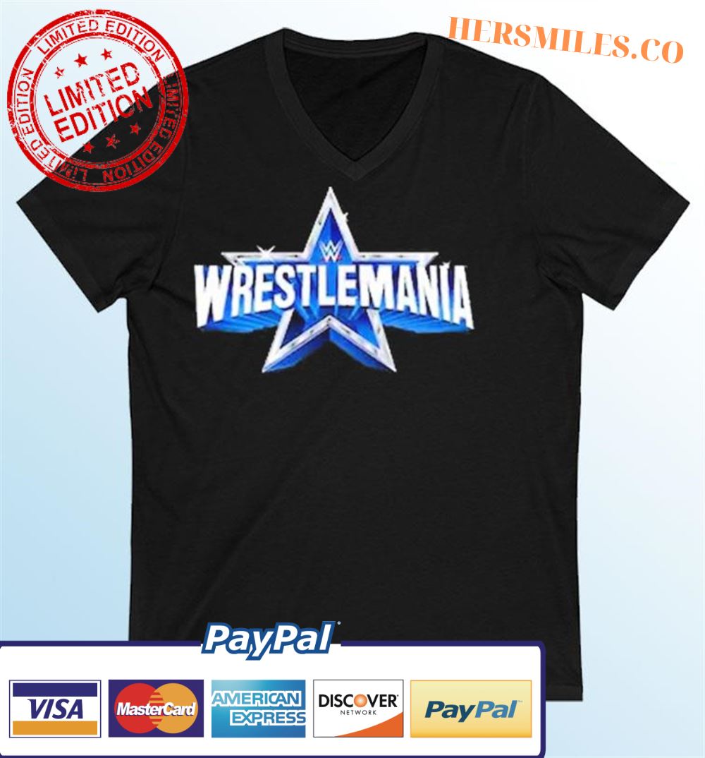 WWE Wrestlemania Logo Classic T-Shirt