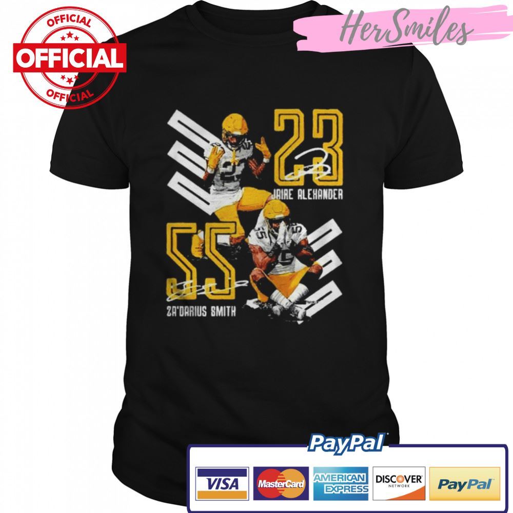 Za’darius Smith and Jaire Alexander Green Bay Packers signatures Graphic T-Shirt