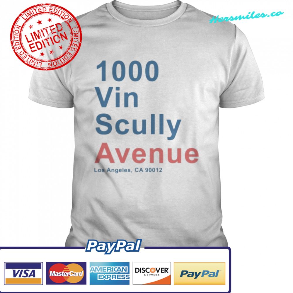 1000 Vin Scully Avenue Los Angeles CA 90012 Shirt
