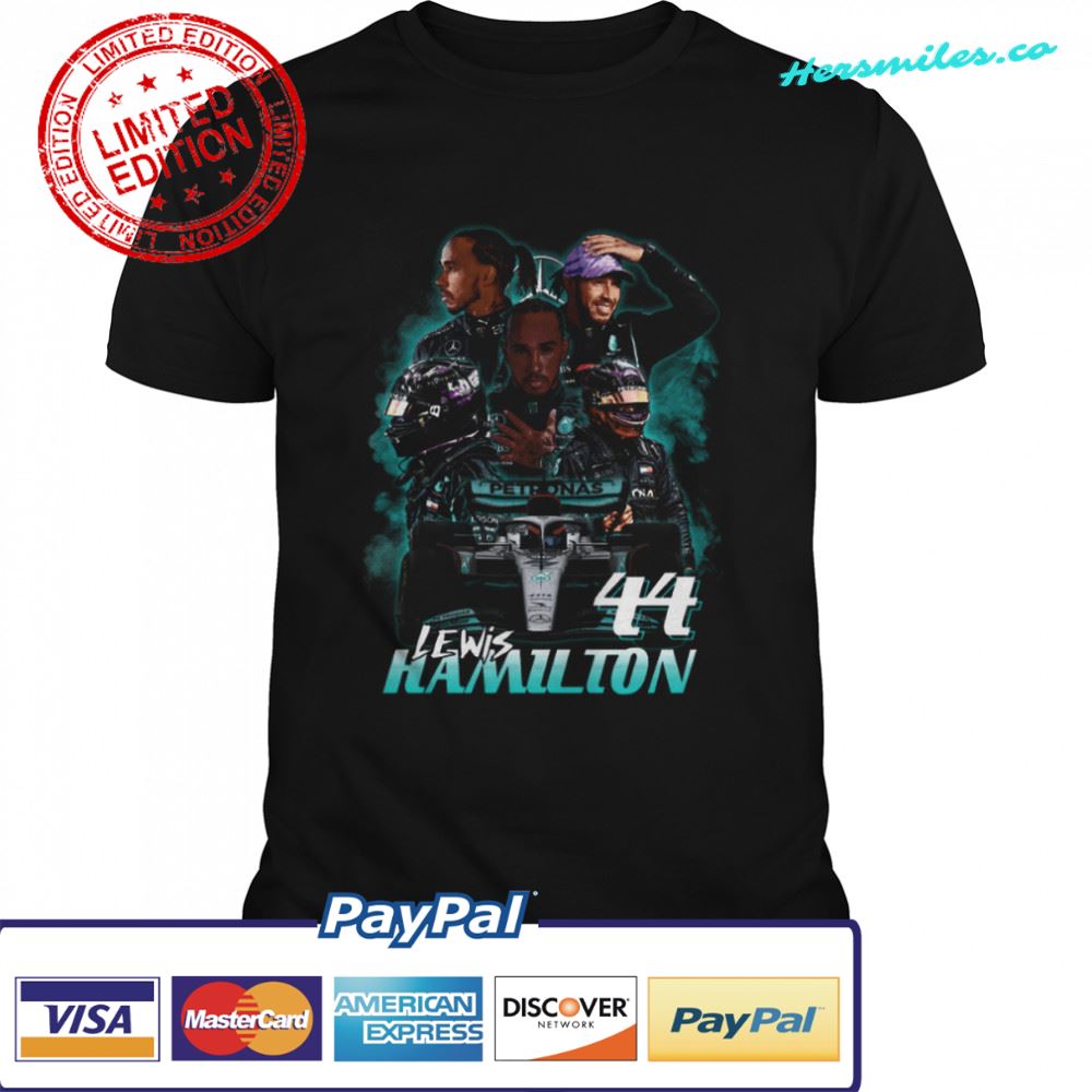 44 Formula Team Mercedes Driver British Championship Racing Formula 1 F1 Lewis Hamilton Shirt