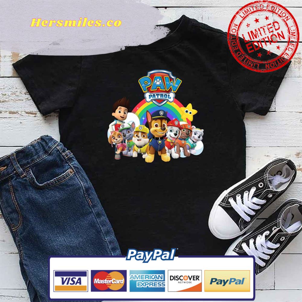 Animated Series Paw Patrol Unisex T-Shirt Animated Series Paw Patrol Unisex T-Shirt