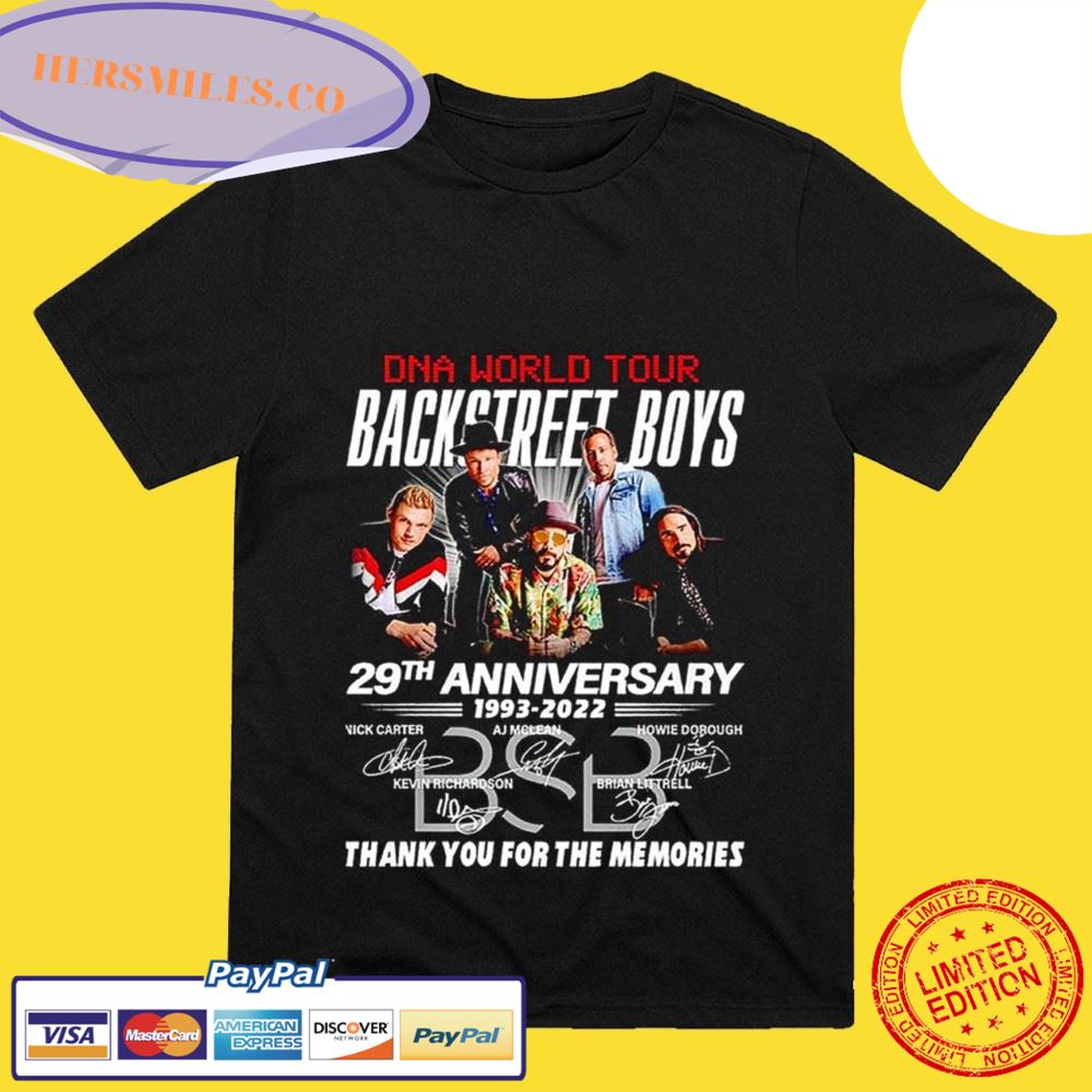 Backstreet Boys DNA World Tour 2022 Essential T-Shirt