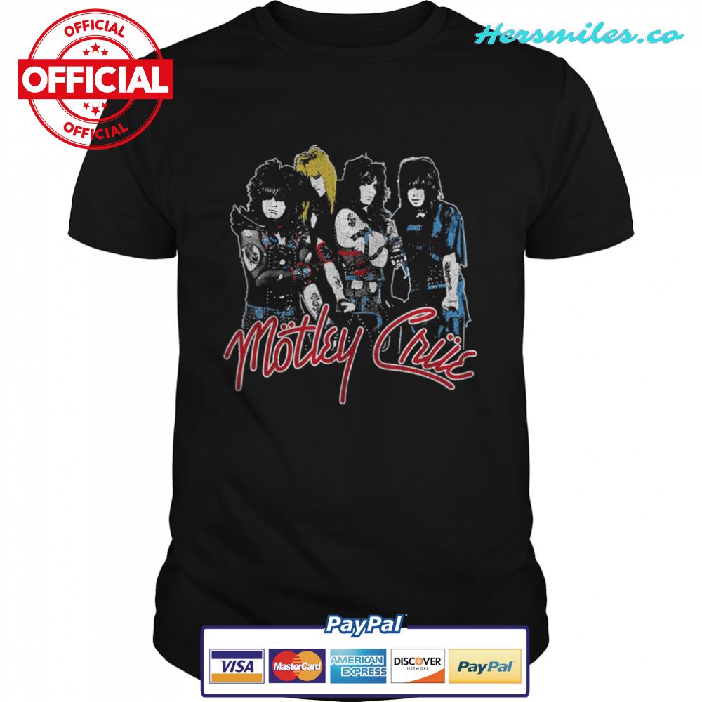 Band And Logo Motley Crue T-Shirt