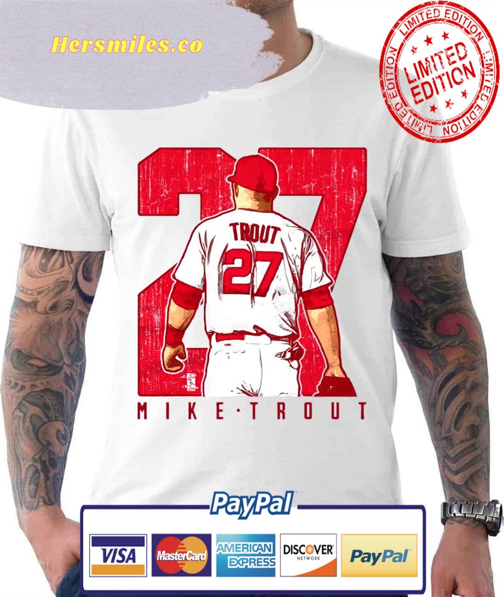Baseball Center Fielder Mike Trout 27 Unisex T-Shirt