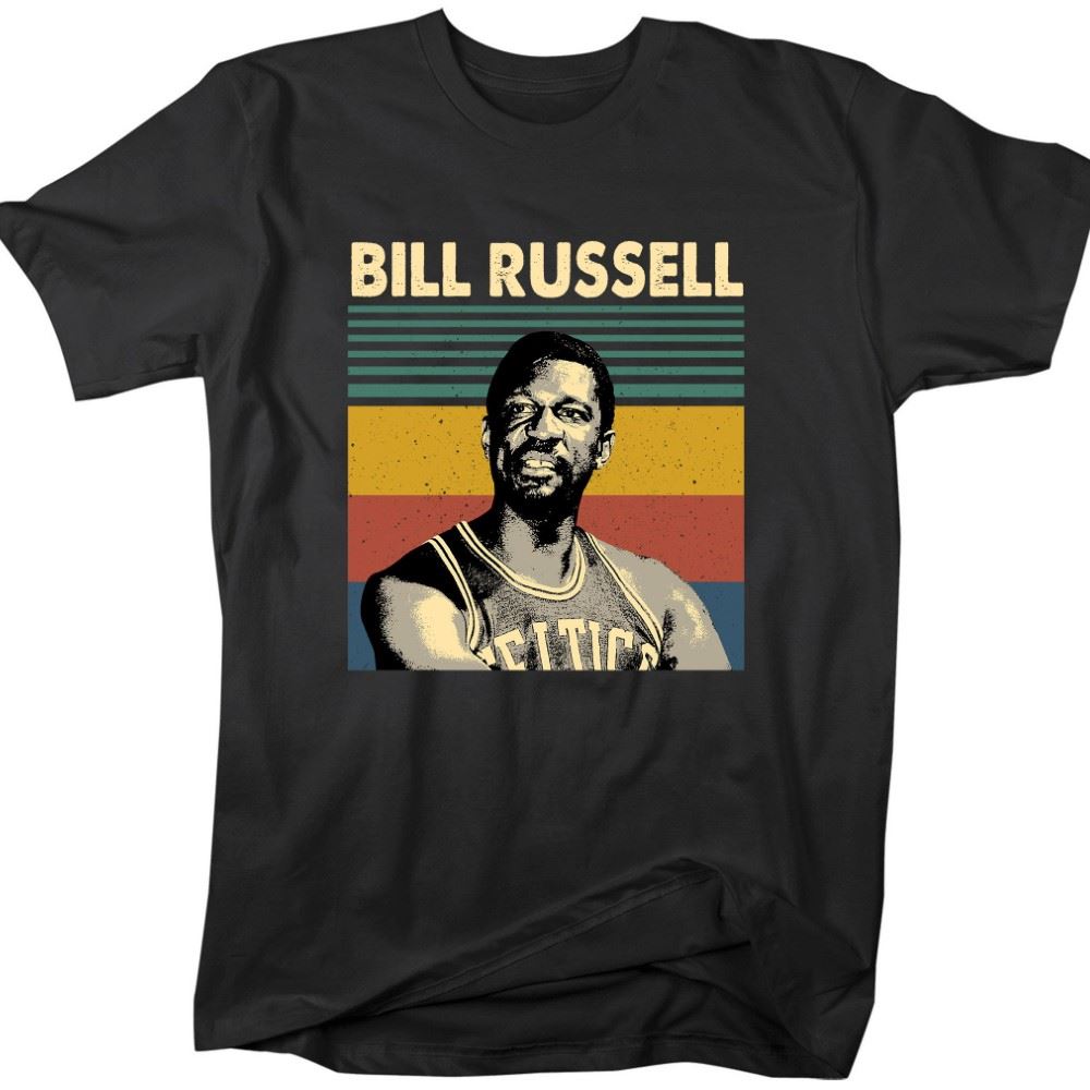 Bill Russell Memories Retro T-Shirt