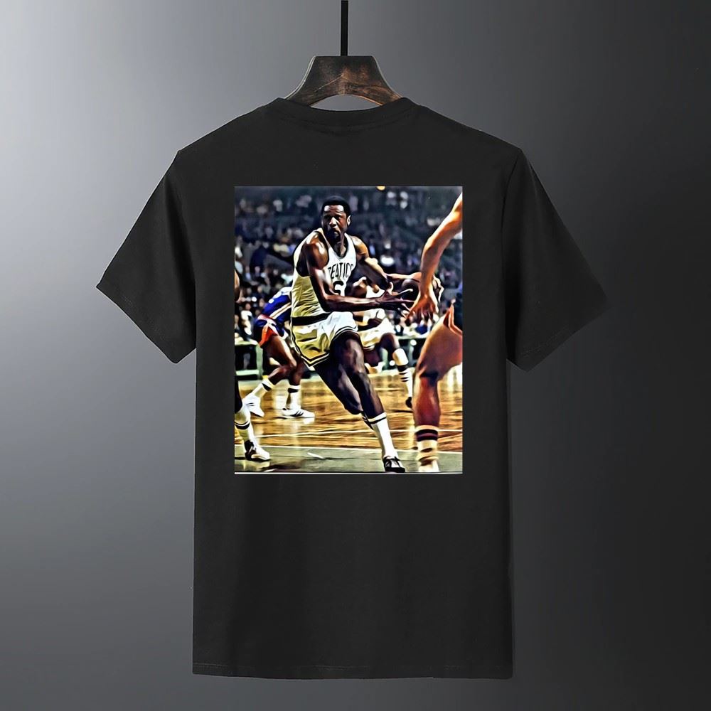 Boston Celtics Bill Russell Vintage 90s T-Shirt