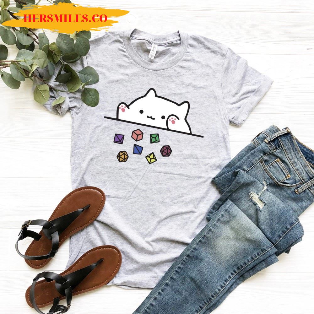 Cat Throwing Dice T-Shirt