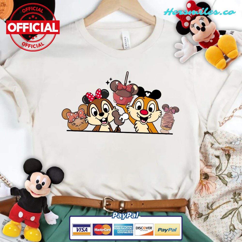Chip and Dale Disney Shirt, Disney Chip n’ Dale Couple Shirts, Double and Trouble, Disneyworld, Disneyland, Matching Disney, Rescue Rangers – 2