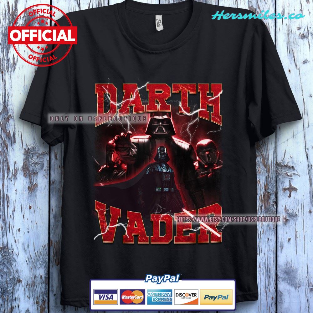Darth Vader Portrait Star Wars Darth Vader Poster T-Shirt