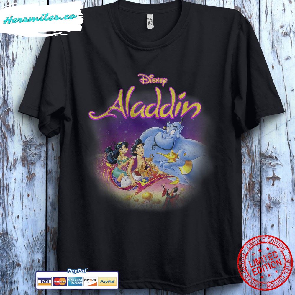 Disney Aladdin Magic Carpet Movie Cast Unisex Gift T-Shirt