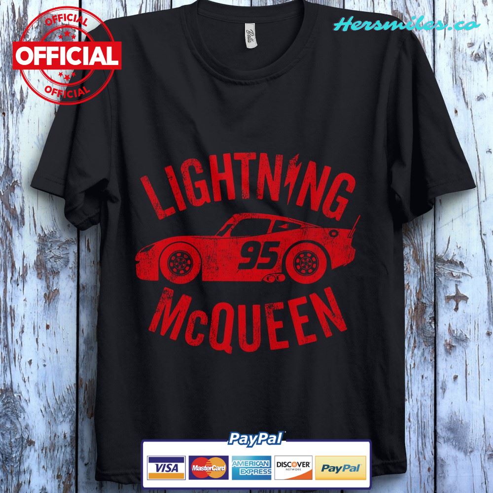 Disney Cars Lightning McQueen Vintage T-shirt