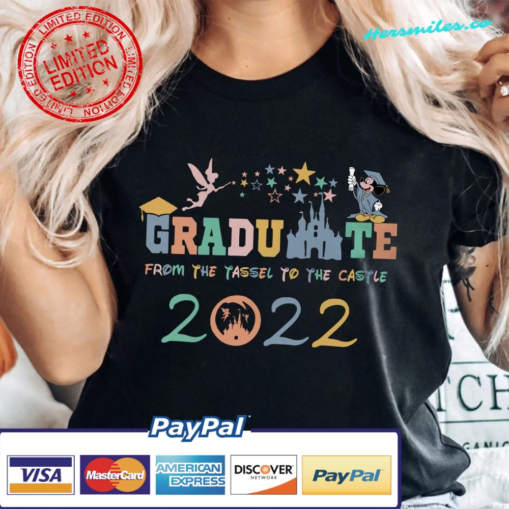 Disney Graduation 2022 Shirt, Mickey and Friends Graduate 2022 Shirt, Senior Disney Shirt, Disney Family Graduation Vacation 2022 shirt – 1