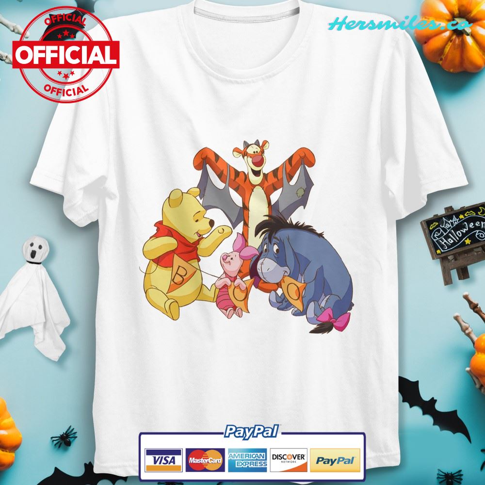 Disney Halloween Pooh and Friends Funny Halloween Shirt Unisex Gift T-Shirt