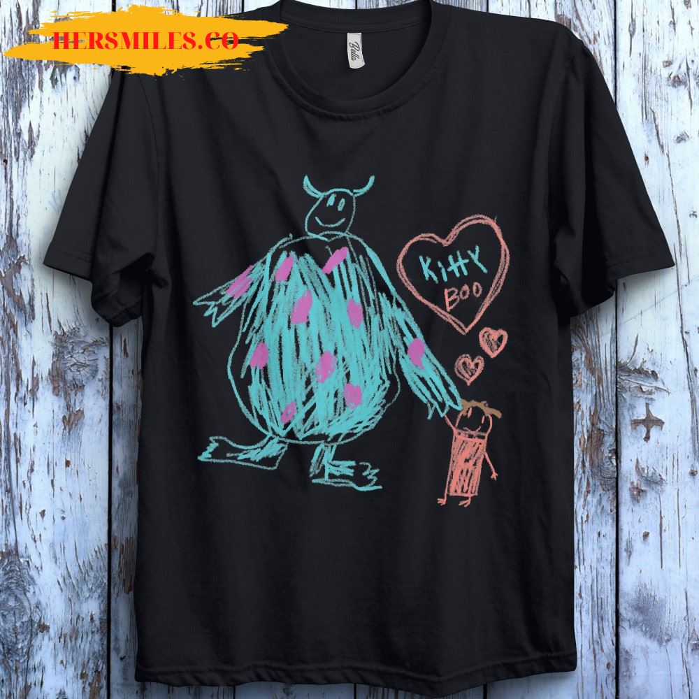 Disney Monsters Inc Sulley Kitty and Boo T-Shirt