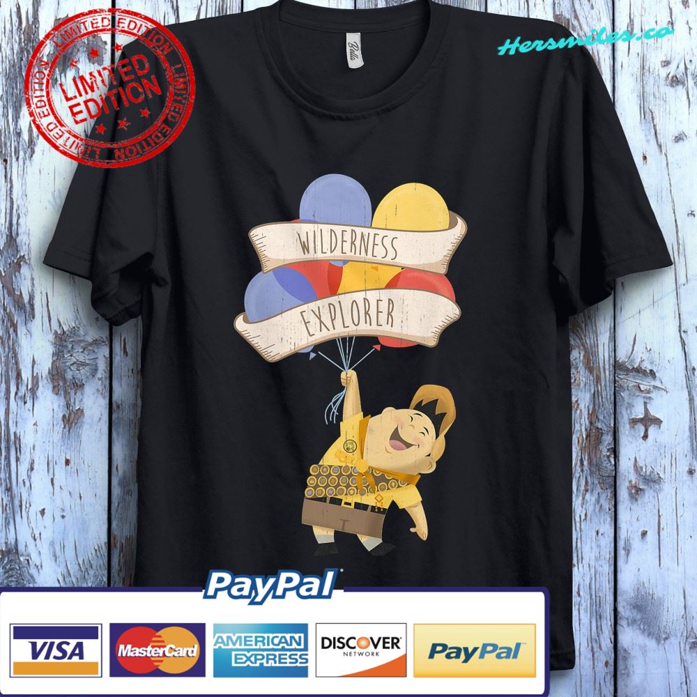 Disney Up Russell Wilderness Explorer Balloons Shirt