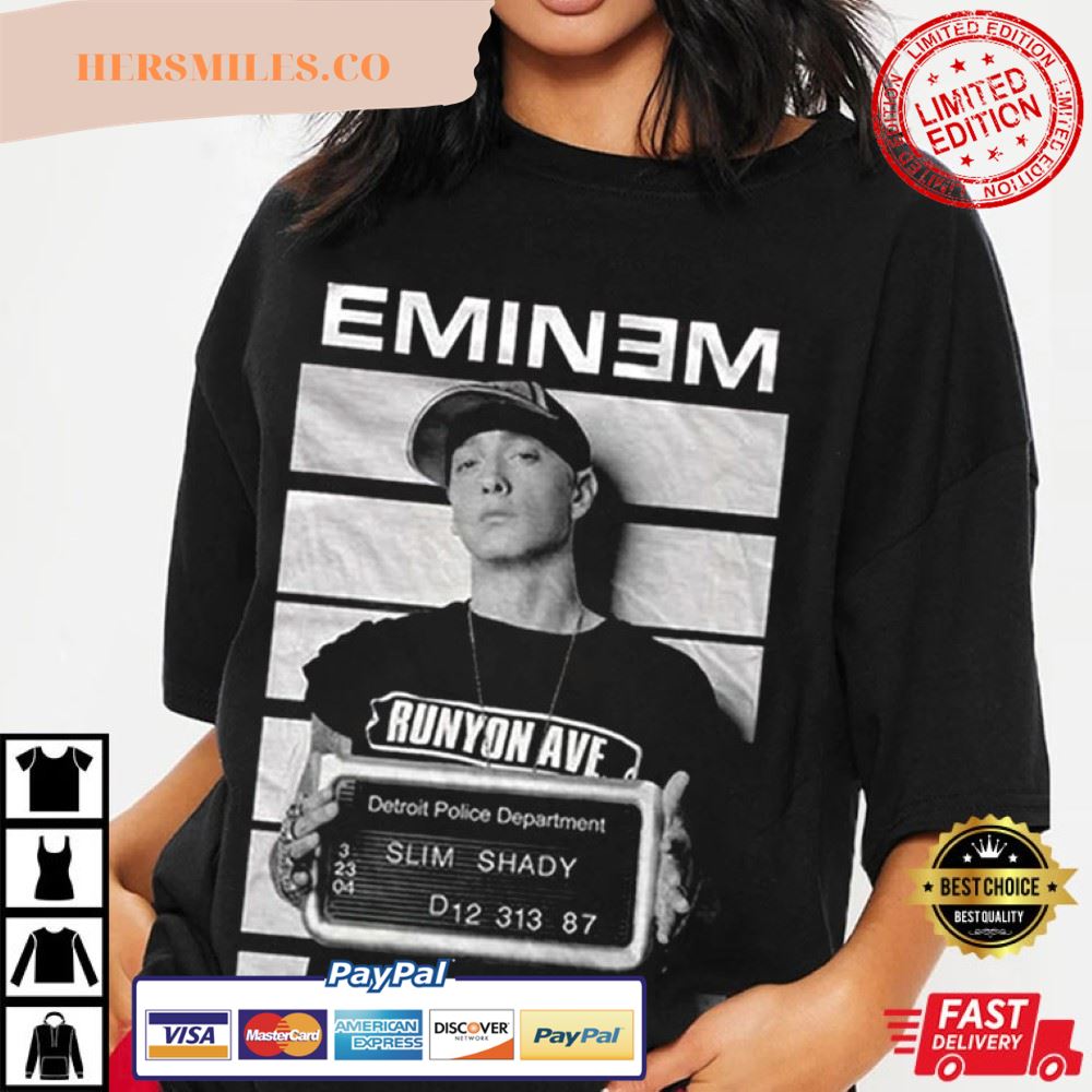 Eminem Adult Arrest Gift T-Shirt