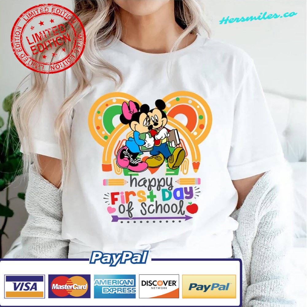 First day of school shirts, Disney matching shirt, Disney first day of school, Mickey Minnie, Toy Story, Buzz Lightyear, Woody, Family event – 3