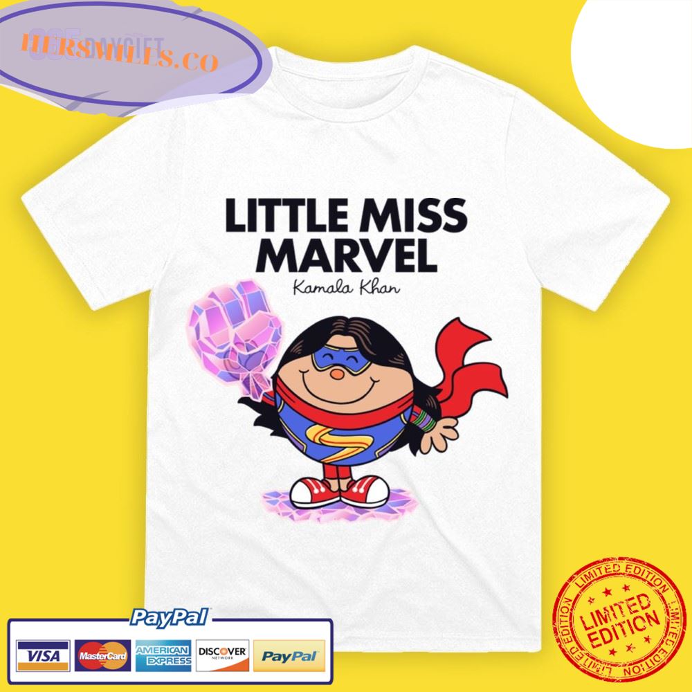 Funny Little Miss Marvel T-Shirt