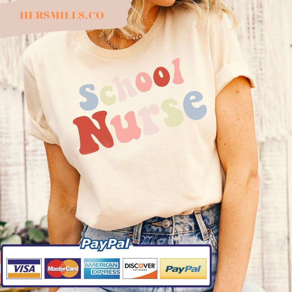 Groovy School Nurse T-Shirt