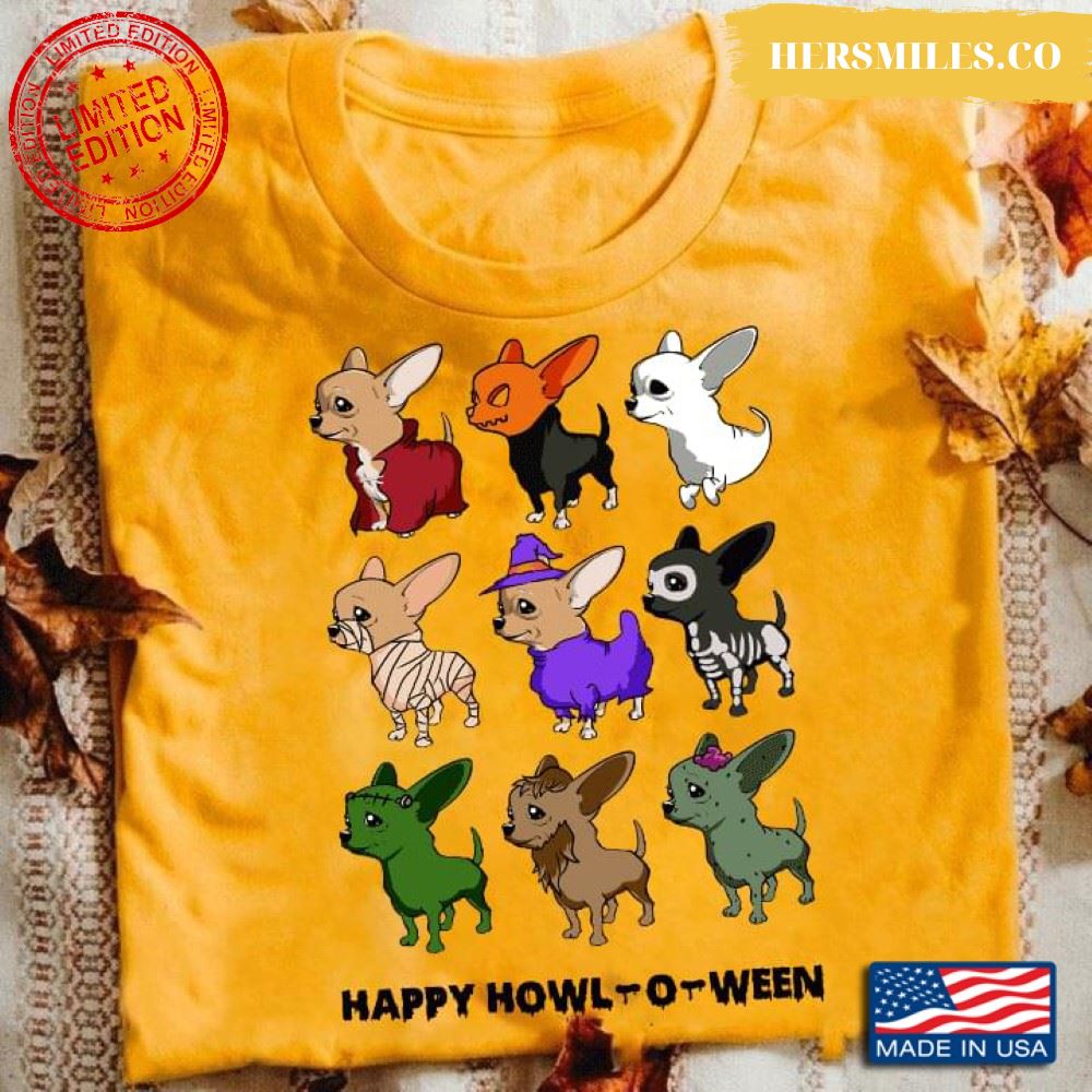 Halloween Corgi Butt Happy Howl-O-Ween T-Shirt
