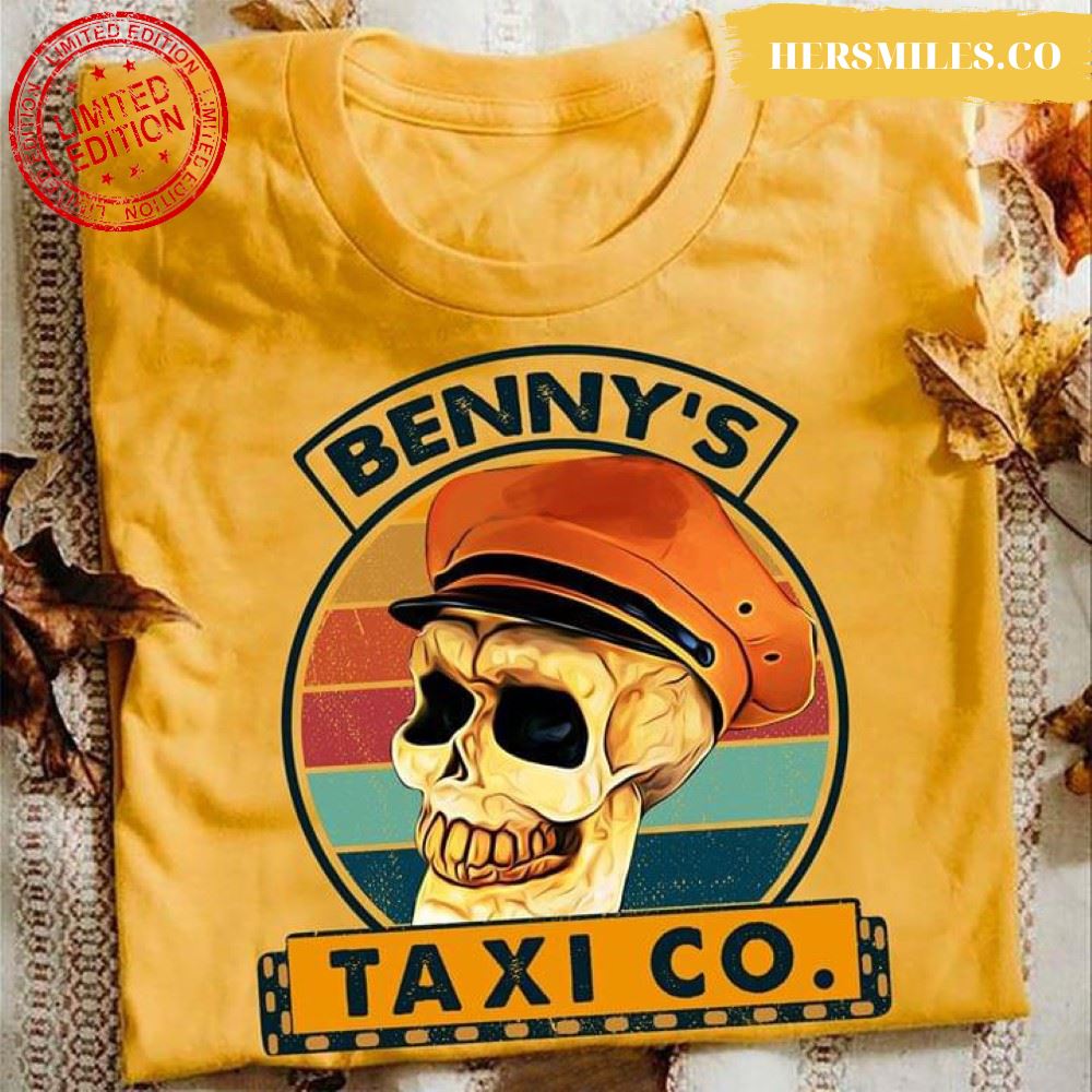 Halloweentown Cab Driver Benny’s Taxi Co. T-Shirt