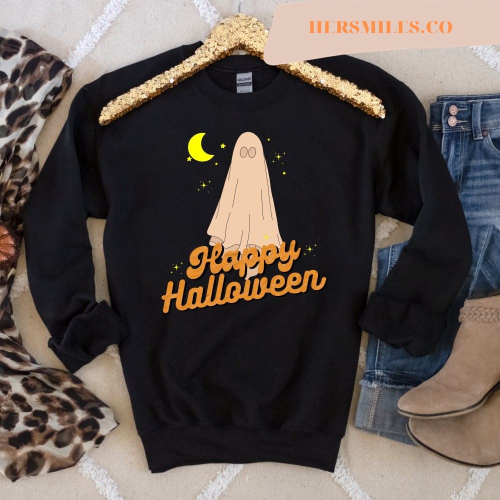 Happy Hallowen, Funny Halloween Sweatshirts