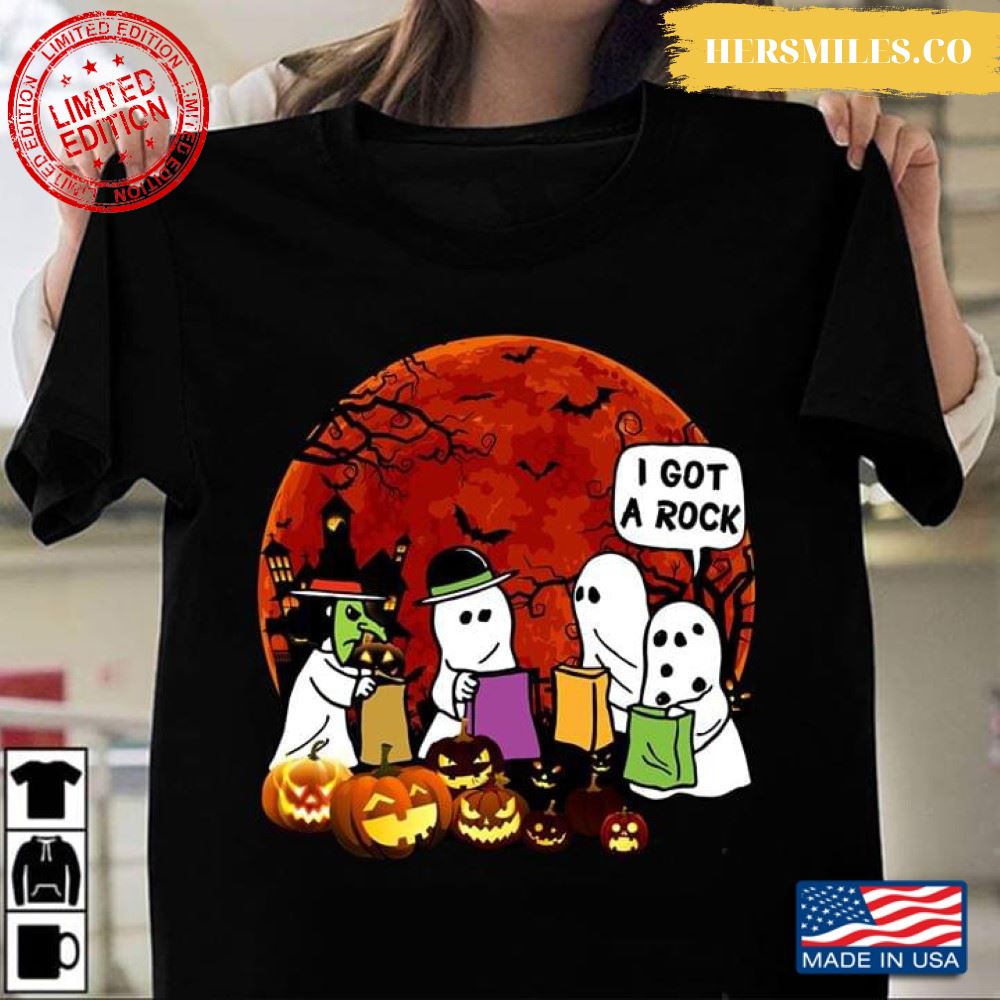 I Got A Rock It’s the Great Pumpkin Charlie Brown Halloween T-Shirt