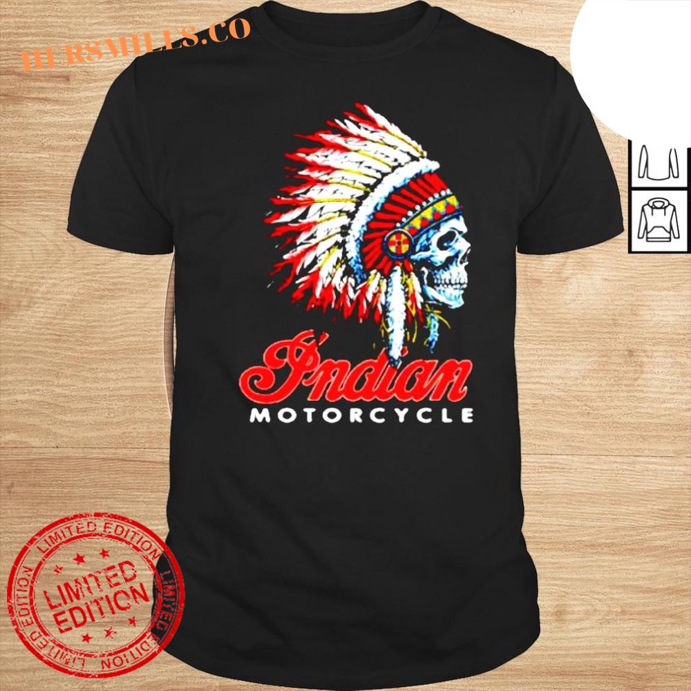 Indian Motorcycles Gilroy and Beyond Skull Native shirt