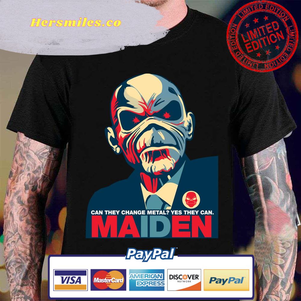Iron Maiden Can They Change Metal Unisex T-Shirt