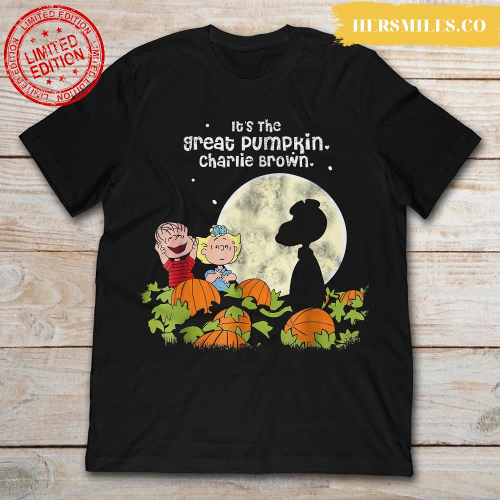 It’s The Great Pumpkin Charlie Brown and Friends T-Shirt