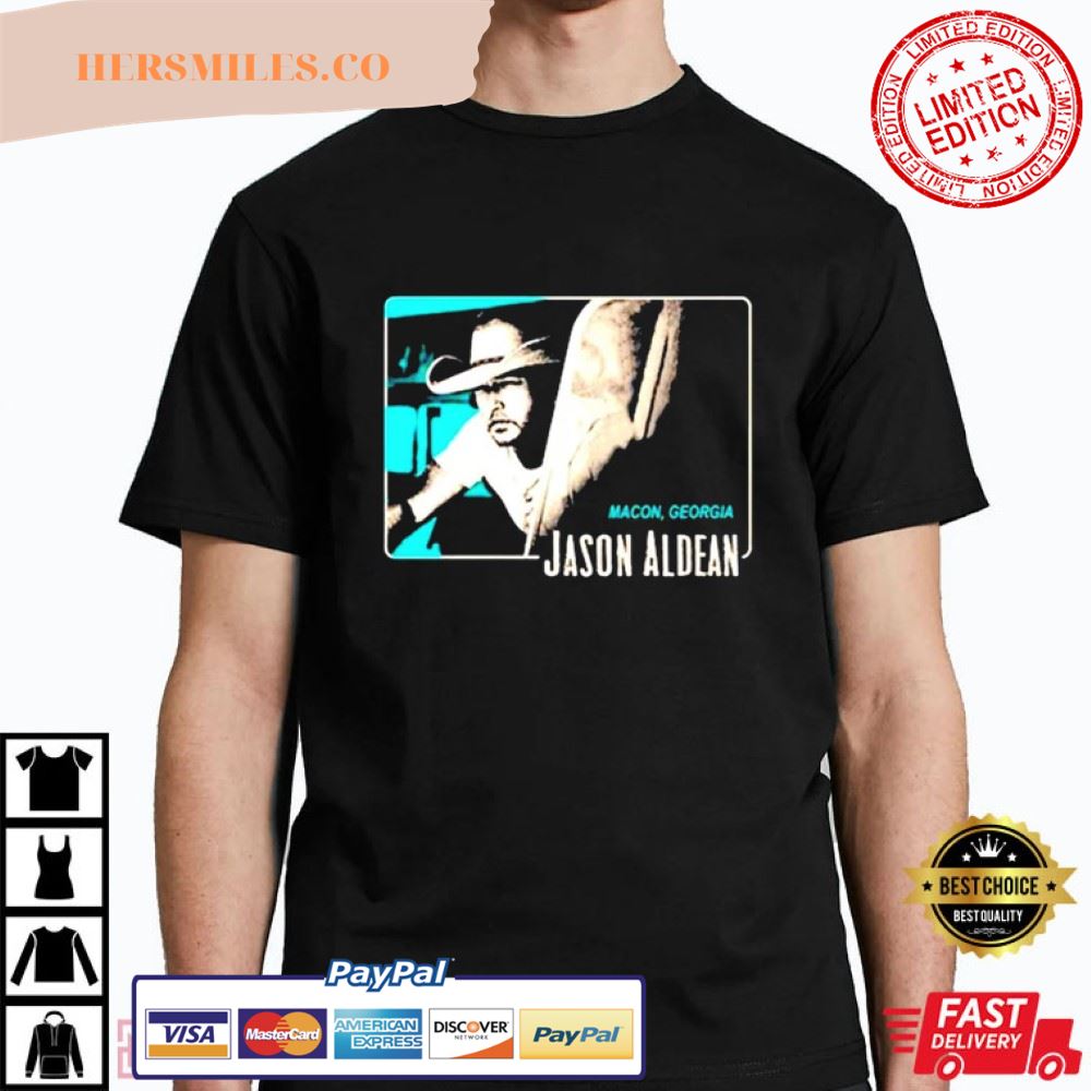 Jason Aldean Tour Macon Georgia T-Shirt