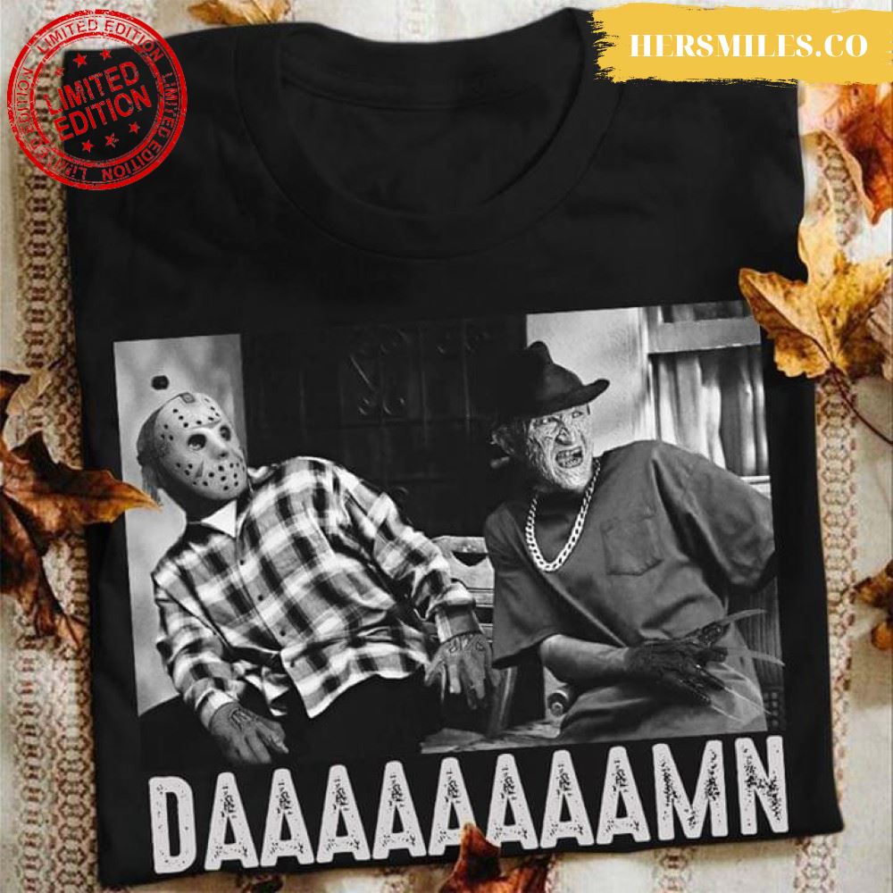 Jason Voorhees And Freddy Krueger As Craig And Smokey Damn T-Shirt