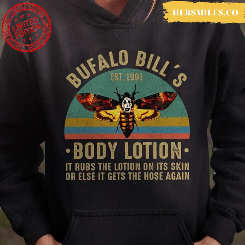 Jigsaw Buffalo Bill’s Body Lotion It Rubs The Lotion On Its Skin Or Else It Gets Hose Again Vintage T-Shirt