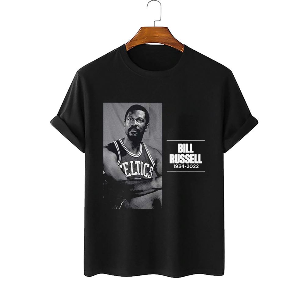 Legend Bill Russell 1934 – 2022 Thank You For The Memories RIP Shirt