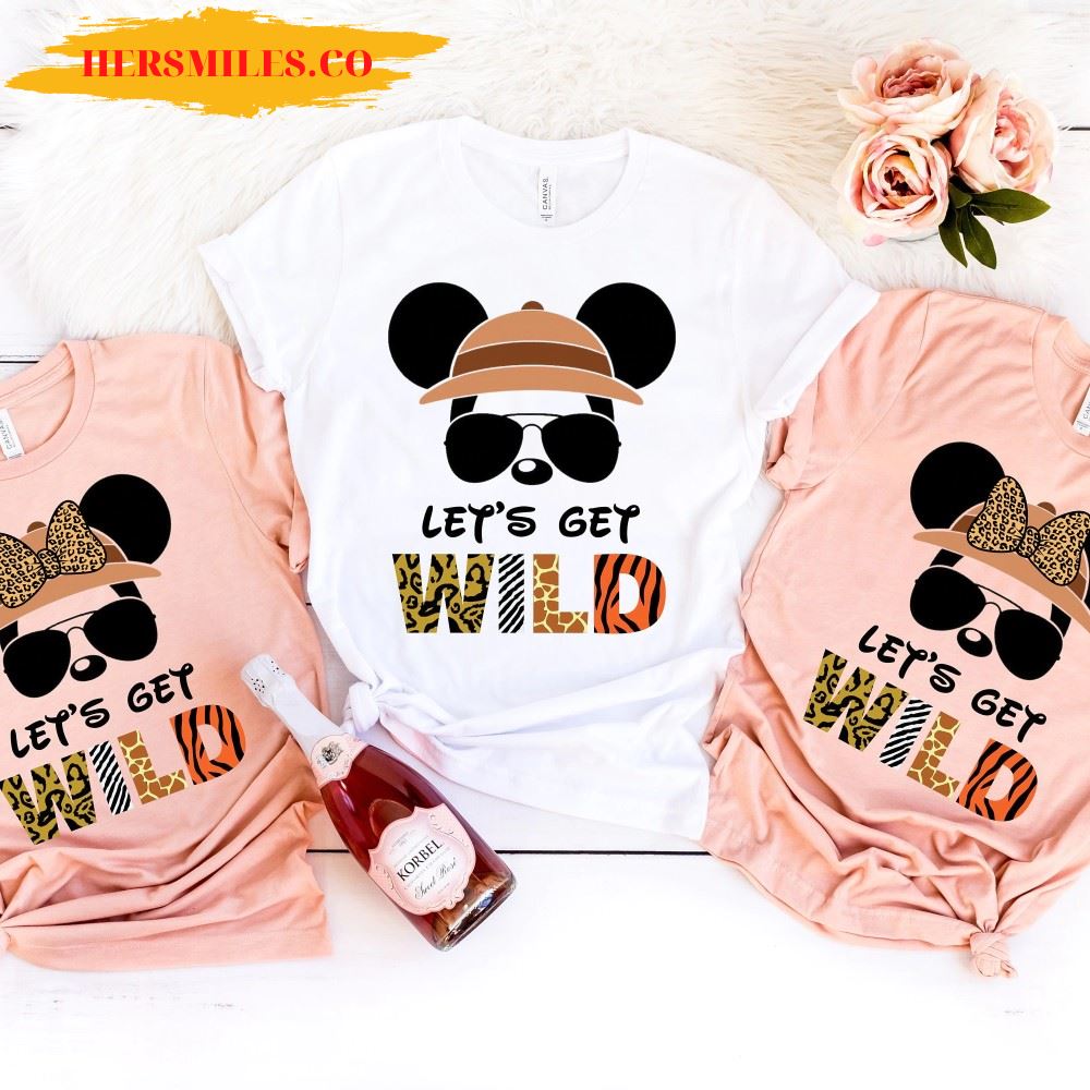 Let’s Get Wild, Safari Zoo Shirt, Animal Kingdom Shirt