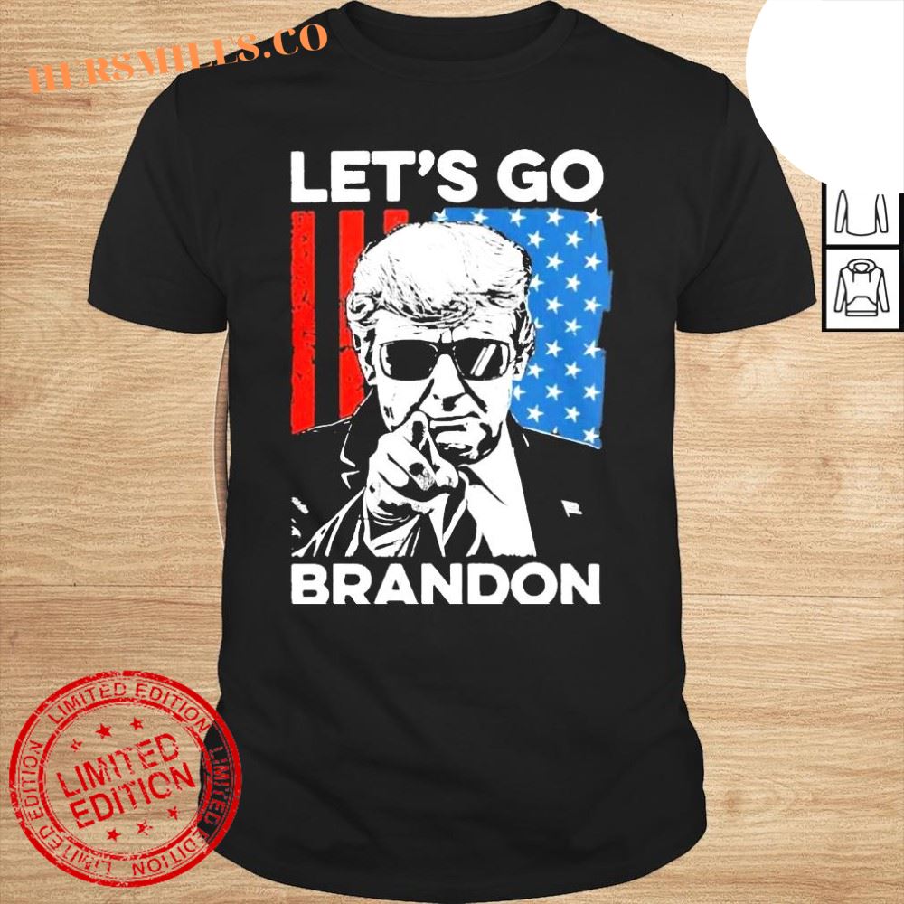Lets go brandon Trump and America flag clothing shirt