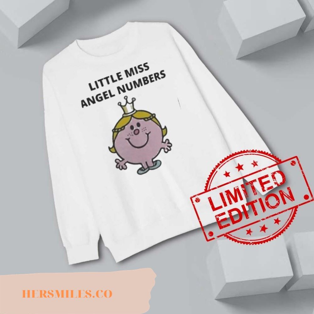 Little Miss Angel Numbers Shirt