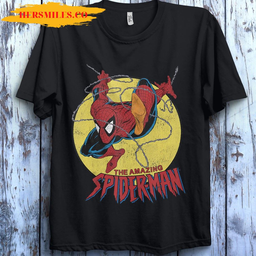 Marvel The Amazing Spider-Man Vintage Jump Logo Unisex T-Shirt