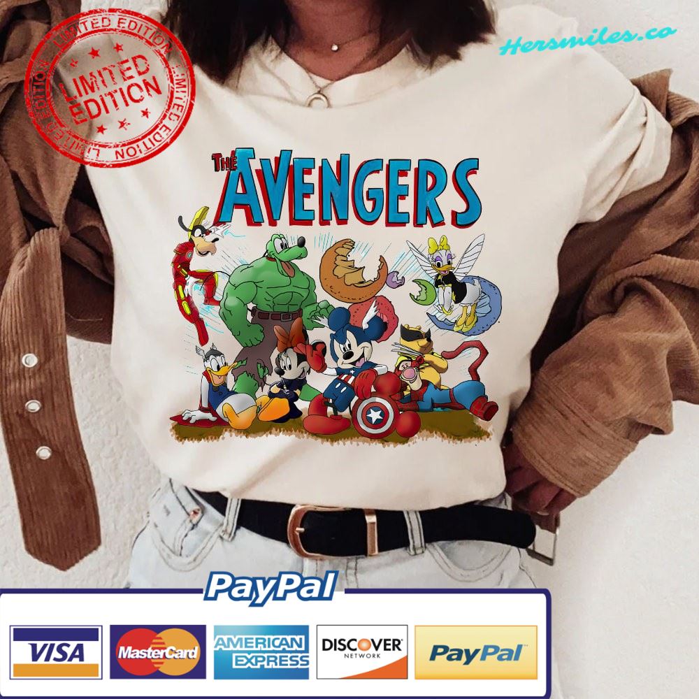 Mickey Avengers Shirt, Disney Mickey Mouse Avengers, Funny Mickey Avengers, Disney Family Vacation, Marvel Avengers, Thor, Disney Kids shirt – 1