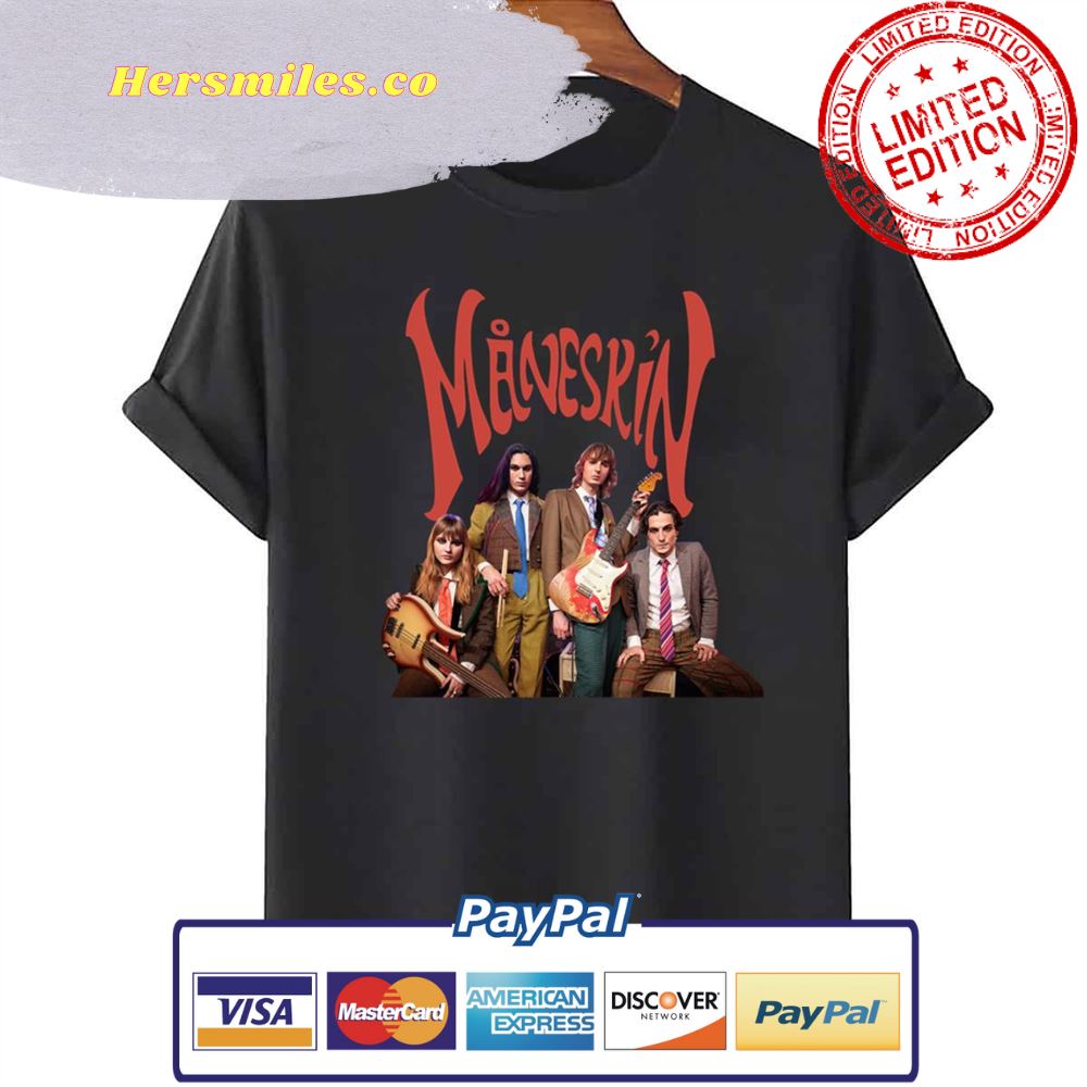 Måneskin Rock Band Maneskin Unisex T Shirt Hersmiles