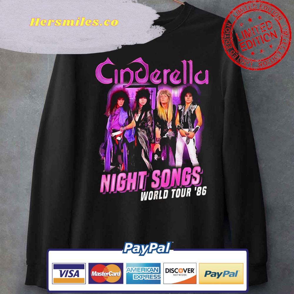 Night Songs Cinderella World Tour Unisex Sweatshirt