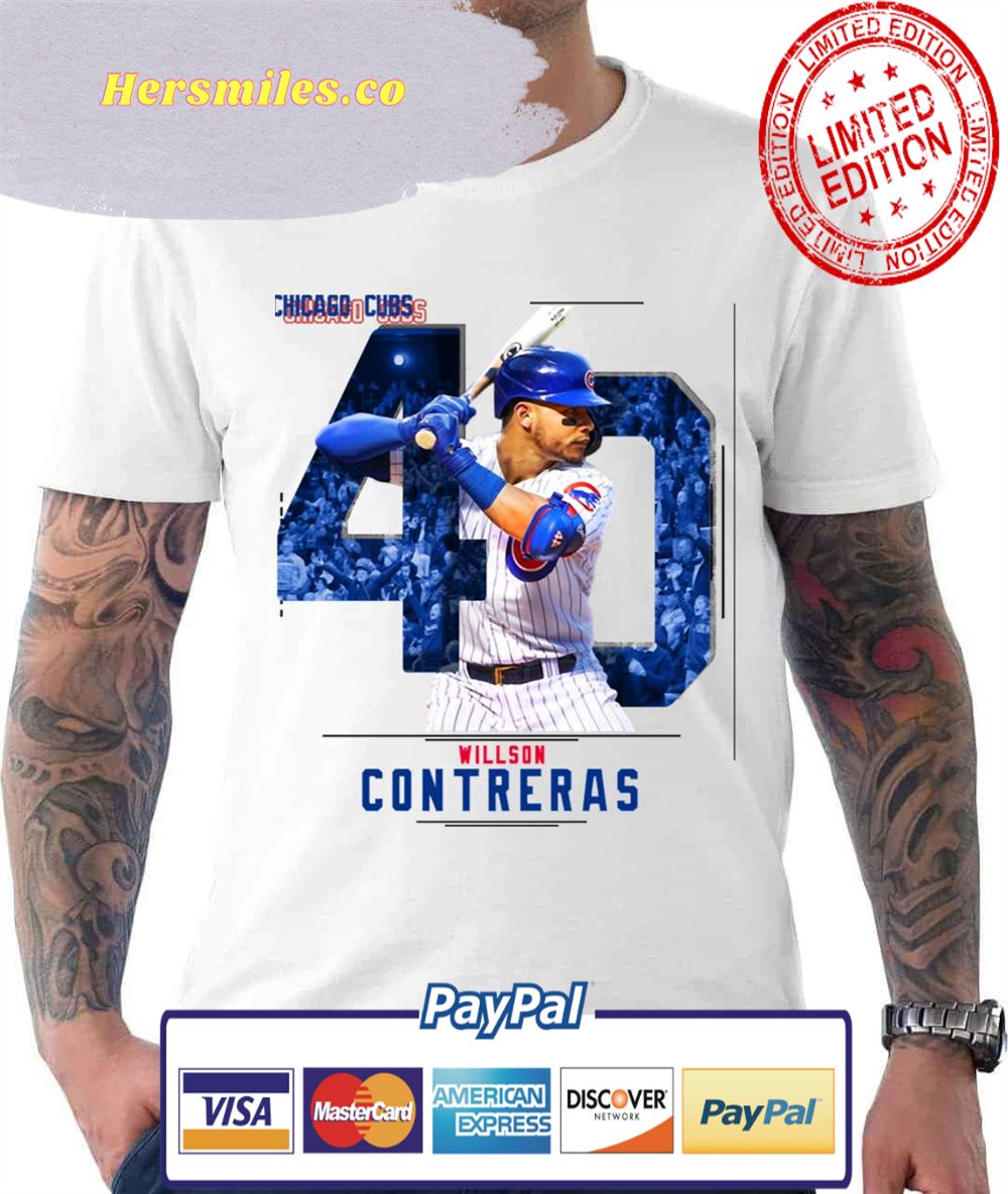 No 40 Chicago Clubs Willson Contreras Baseball Unisex T-Shirt