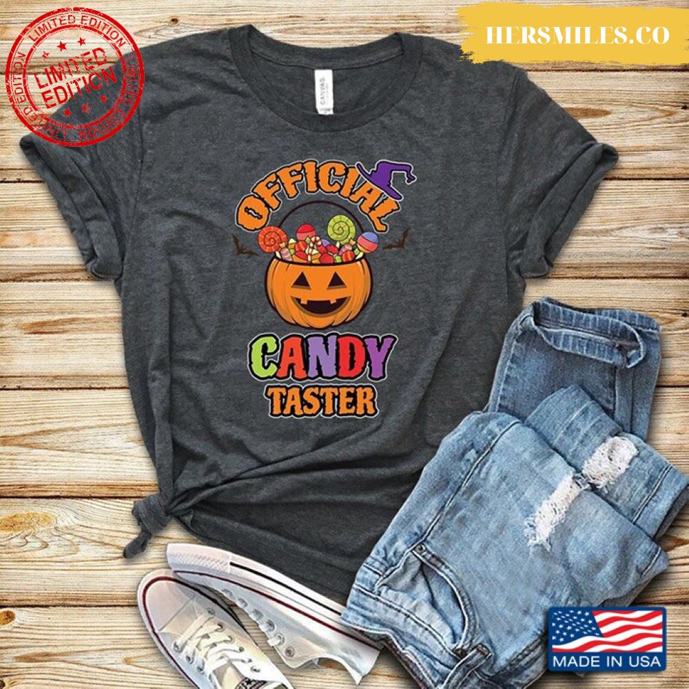 Official Candy Taster for Halloween Shirt