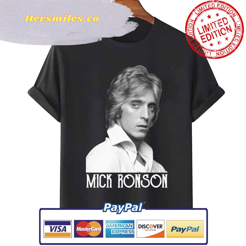 Original Rolling Stones Mick Ronson Minimalist Pop Art Unisex T-Shirt