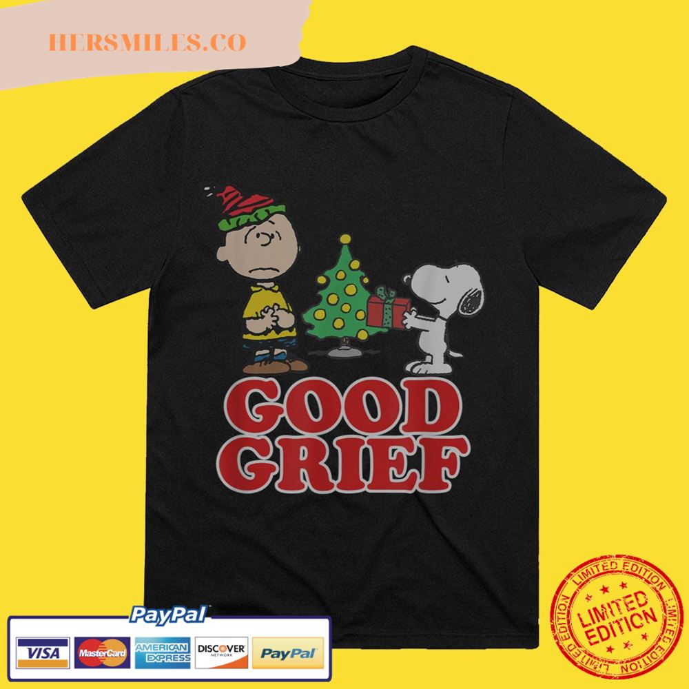 Peanuts Good Grief Charlie Brown Holiday T-Shirt