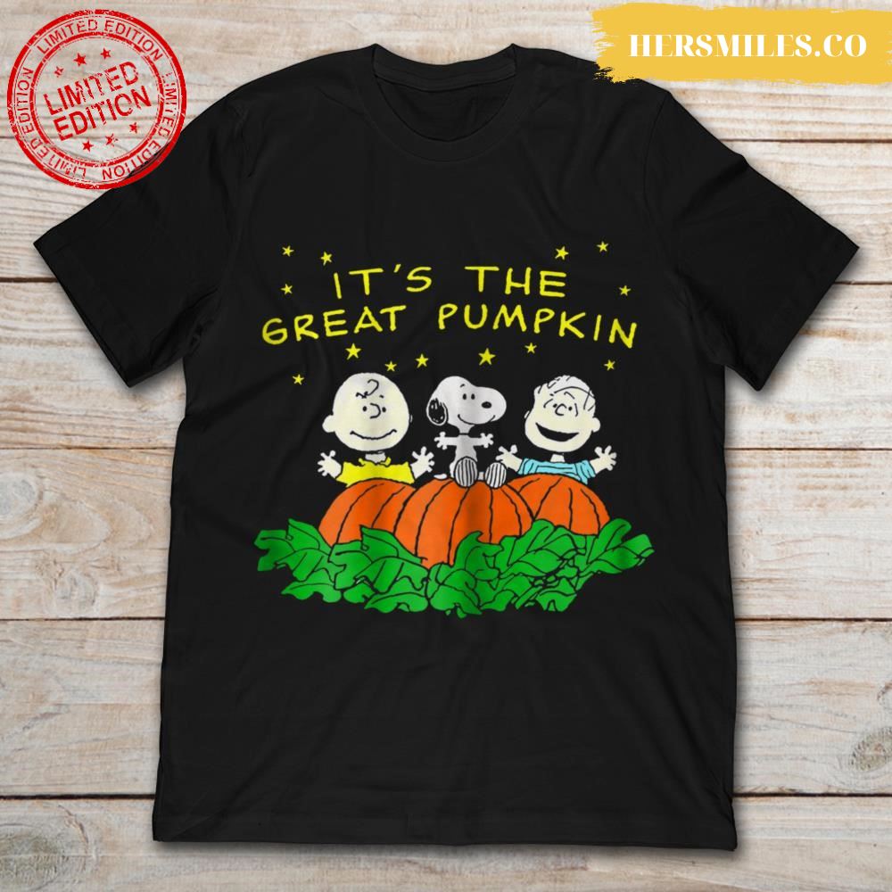 Peanuts Halloween It’s The Great Pumpkin T-Shirt