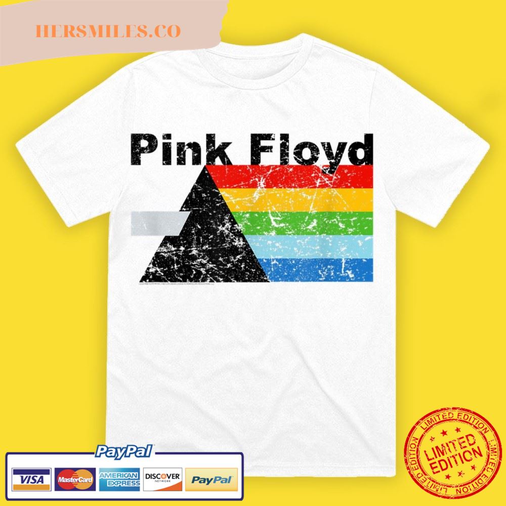 Pink Floyd The Dark Side Of The Moon White T-Shirt