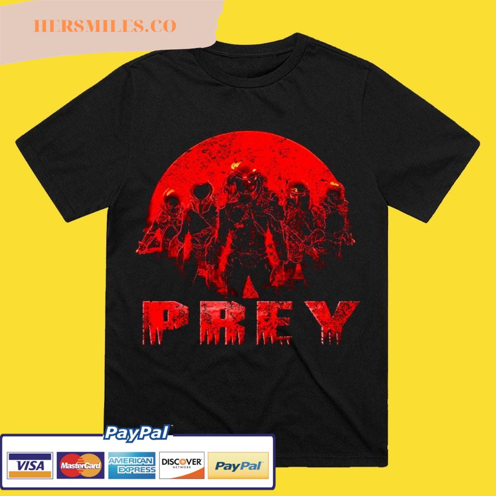 Predator Prey For Movie Red Crack  T-Shirt