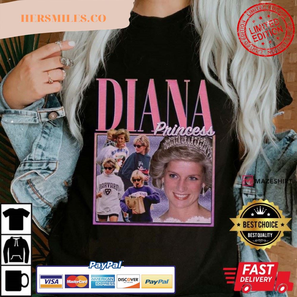 Princess Diana Retro Gift For Fan T-Shirt