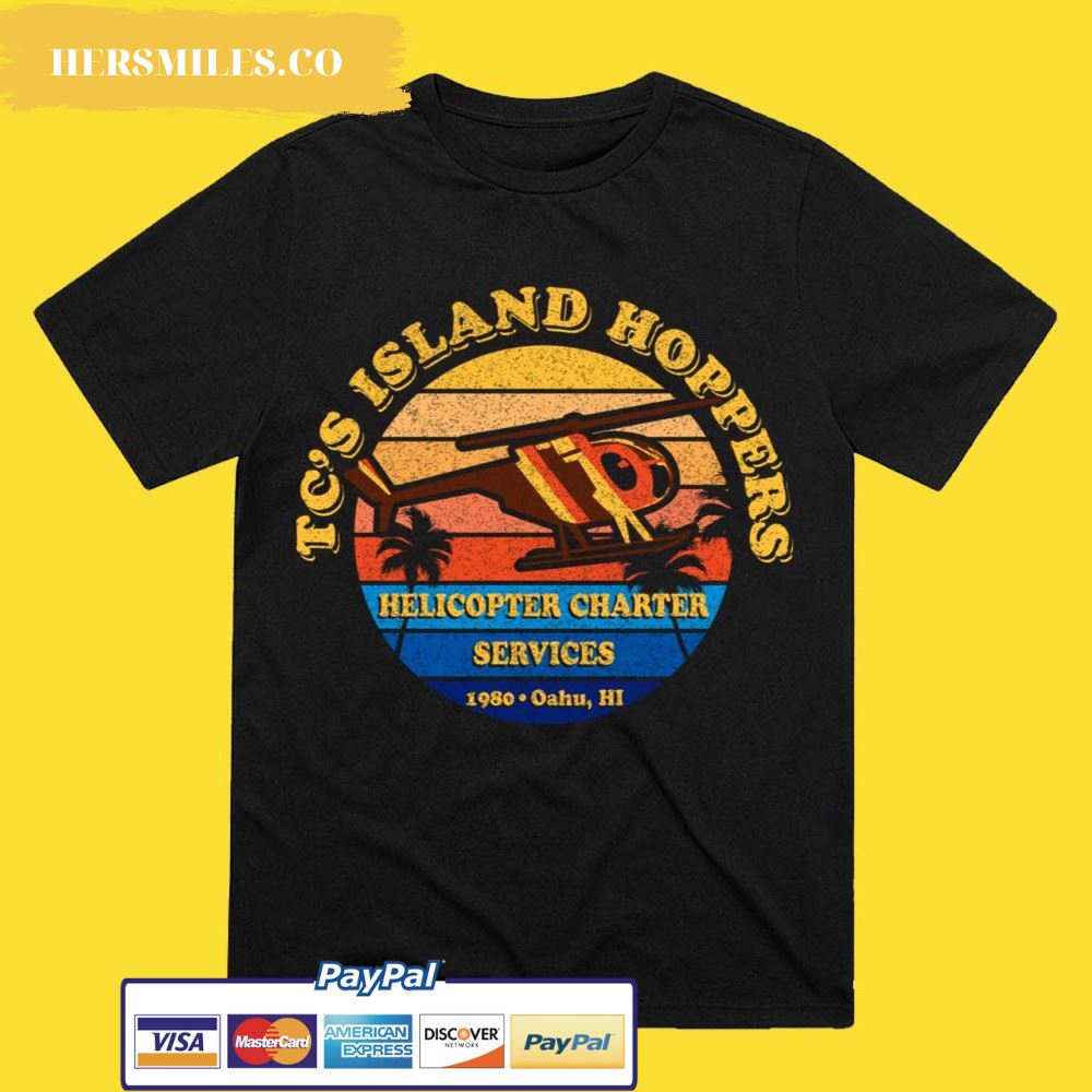 Roger E. Mosley TC’s  Island Hoppers Magnum PI Worn T-Shirt